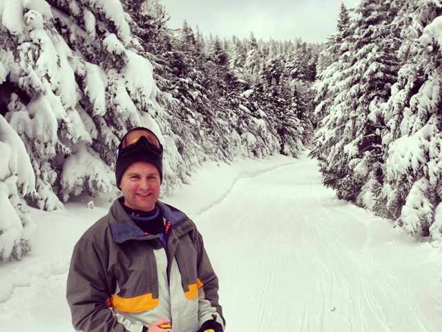 I started skiing in 2012